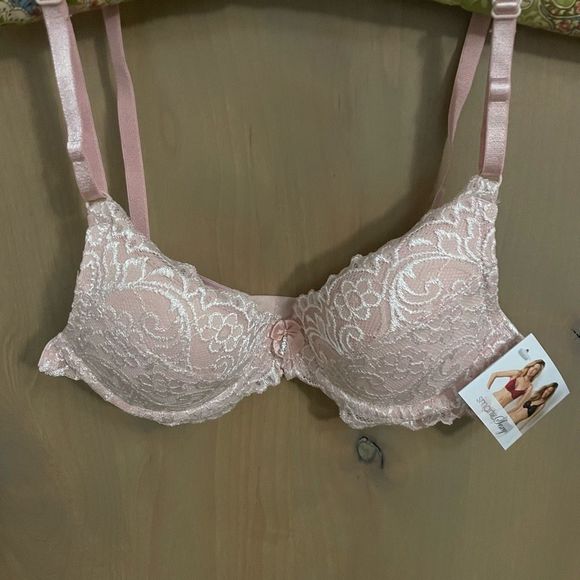 NWT Smart Sexy Women’s Lace Padded Bra 32B Lingerie - Picture 2 of 6